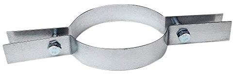 FOXY METAL FABRICATION Chimney Flexible Flue Liner Top Clamp To Fit 6 Flexible Flue Liner