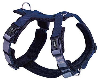 Nobby Geschirr Daily Walk Comfort, blau, M: Brust: 36-48 cm, Bauch: 57-76 cm, 1 Stück