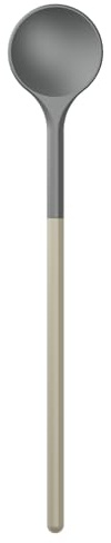 Rosti Optima Kochlöffel Kunststoff, Rührlöffel, Hitzebeständig bis zu 220°C, Spülmaschinenfest, aus Nylon, Länge 30 cm, Durchmesser Kopf 5,5 cm, Humus