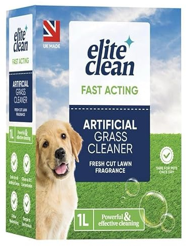 Artificial Grass Cleaner | Dog and Pet Friendly Safe | No Cruelty Pets Disinfectant | Puppy Urine Cleaner & Odour Eliminator Fresh Cut Grass Scented | Makes 10 Litres of Cleaning Fluid