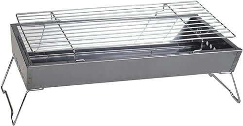 BBQ Grill Grill à gaz extérieur Barbecue au Charbon de Bois créatif Camping Pliant Portable ménage en Acier Inoxydable Gril au Charbon de Bois extérieur