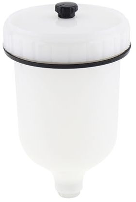 DOUDINGMAO Vaso de pintura con pulverizador de aire, conector de rosca para herramienta, capacidad de 600 ml