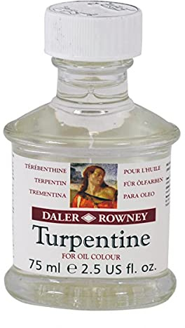 Daler-Rowney Georgian Oil Medium, Glass Jar, 2.54oz - 75 ml, Turpentine