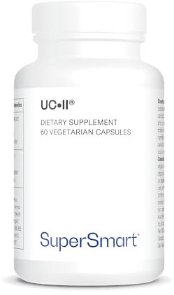Kollagen UC II (Typ 2) - Eine patentierte Form von nicht denaturiertem Kollagen Typ 2 - Fördert die Beweglichkeit der Gelenke und die Gesundheit von Knochen und Muskeln - Ohne Gluten - Frei von GVO