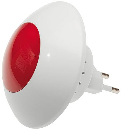 ELV Innensirene 100-240 V AC Alarm-Sirene Rot