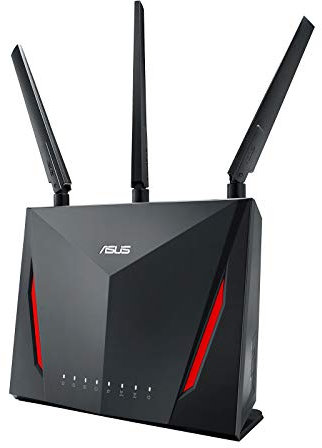 ASUS RT-AC2900 Router Estendibile, Dual-Core Processor Trend Micro Aiprotection, Adaptive Qos Traffic Analyzer Airadar, USB 3.0 Media Server 3G/4G