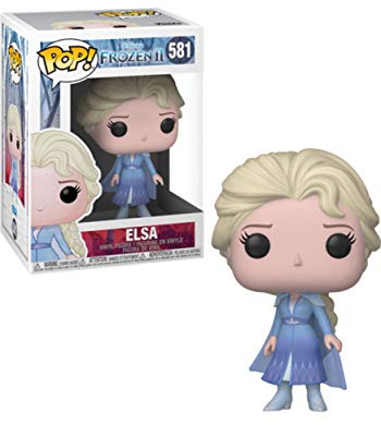 Funko POP! Disney: Frozen 2 - Elsa - Samlingsbar vinylfigur - Presentidé - Officiell Merchandise - Leksaker för barn och vuxna - Filmfans - Modellfigur för samlare och utställning