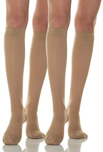 Relaxsan Basic 950 Kompressionskniestrümpfe Damen 22-27 mmHg, Kompressionsstrümpfe 280 Den