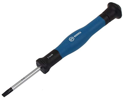 BOOHER Precision Slotted Flat Head Screwdriver 3.5mm Tip Width