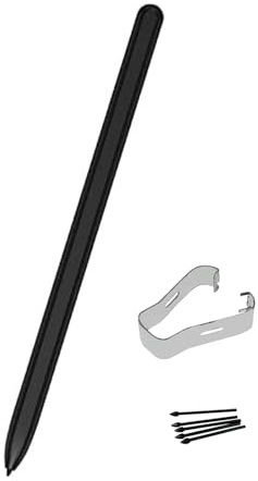 Galaxy Tab S8 Stylus S Pen Ersatz für Samsung Galaxy Tab S8 Stylus Touch Pen für S8 S8+ S8 Ultra, S7/S7+ Plus S Pen/S7 (EJ-PT870) ohneBluetooth + Spitzen/Federn (schwarz)