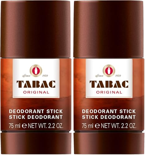 Tabac Original Deodorant Stick 75 ml (Pack of 2)