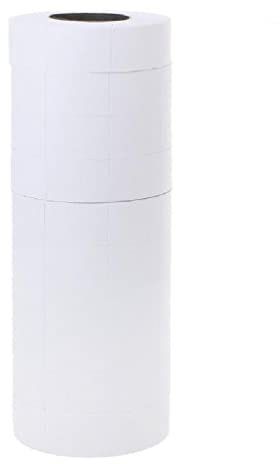 Etichetta 10 Rotoli Doppia Fila Vuoto Incompiuto Marcatura Prezzi di Vendita Nastro Pratico per MX-6600 Etichettatrice Fustelle