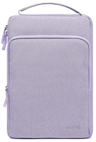 HYZUO 15-16 Zoll Laptoptasche Hülle Tasche für MacBook Pro 16 M4 M3 M2 M1 2025-2019, 15 Surface Book, Notebooktasche für 15 15,6 Dell HP Lenovo ThinkBook Asus Acer Samsung Huawei, Flieder Lila