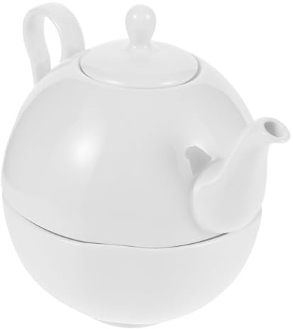 Alipis Service à Thé Anglais Vintage en Porcelaine Fine 1 Set Résistant à La Chaleur pour Dégustation De Thé à La Maison Et Traditionnel