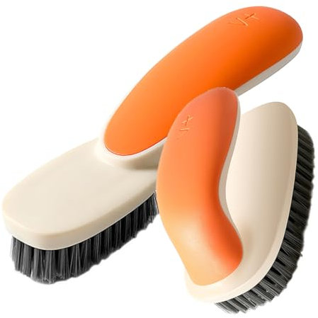 UTHCLO 2pezzi Spazzole Multi- Per Scarpe e Indumenti Spazzole Morbide Per Per e Accessori Per La Dei e Scarpe