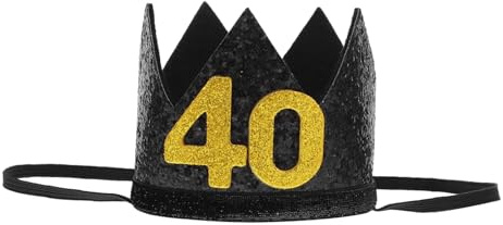 Cabilock 1 Pezzo Cappello Decorativo Compleanno Unico con Design Accessorio per Feste per Foto e Memorabili Mano e da Indossare