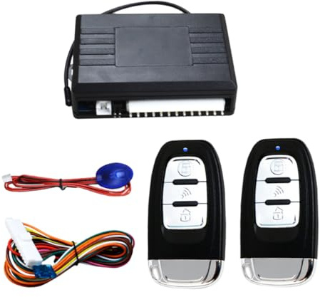 VALICLUD Dispositivo Di Chiusura Centralizzata Per Auto Accesso Senza Chiave Automatico e Remoto Indicatore Led Lampeggiante Pulsante Apertura Bagagliaio