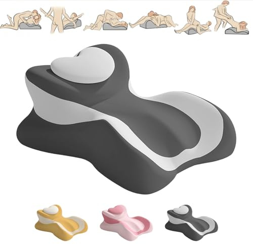 2026 Paare Intimkissen, Ergonomisches Memory-Multifunktionales Gesäßkissen, für Paare und Erwachsene, für Massage Sitzen Schlaf Spiel Sofa Stuhl Couch Boden Büro Reise Yoga Wohnzimmer TV