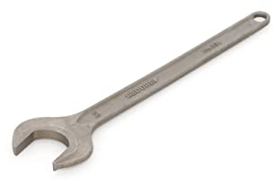 GEDORE Infällbar nyckel, 80 mm, med upphängningshål, högkvalitativt vanadinstål, bländfritt utseende, stålgrå, enligt DIN 894