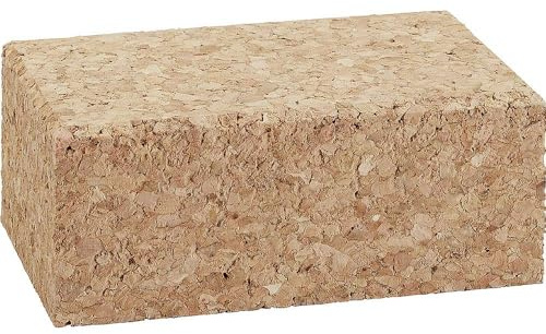 kwb Cork Hand Sanding Block, 60 x 100 mm, Ideal for Smoothing Small Surfaces