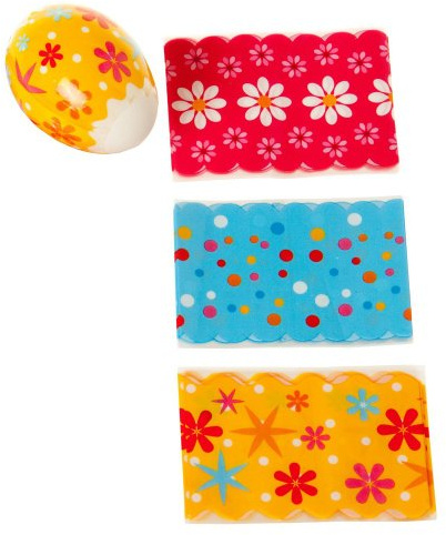 Eier-Folien-Set 3x25tlg.