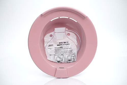 Medegen H990-10 Sitz Bath Set, Mauve, 2000ml Capacity, Pack of 10