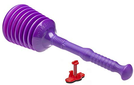 Plunger - Fix blocked drains and sinks with our Big Master Plunger (Turquoise) by Turboproducts