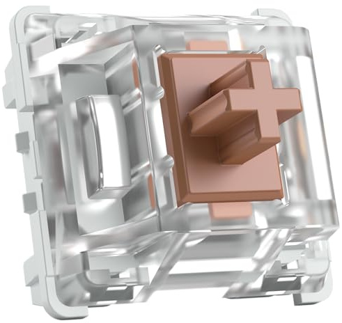 GLORIOUS Kailh Bronze Switch Meccanici Sonori 3 Pin | Ciclo Di Vita Stimato Fino A Settanta Milioni Di Clic, Compatibilità Con SMD LED E Retroilluminazione RGB, Ottima Qualità