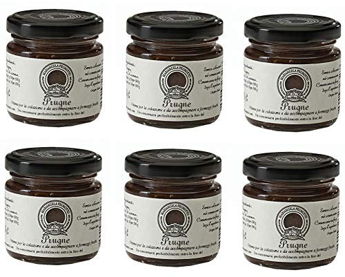 Azienda Agricola Prunotto Mariangela - 6 Vasetti Composta di Prugne 110 gr (6x110g)