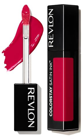 Revlon ColorStay Satin Ink Liquid Lipstick, Longwear Rich Lip Colors, Formulated with Black Currant Seed Oil, 020 On a Mission .