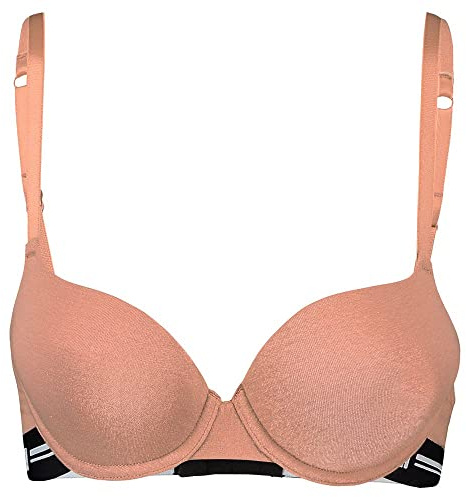 PUMA Femme Puma Women's T-shirt Bra 1 Pack Soutien gorge, Mocca Mouse, 90B EU