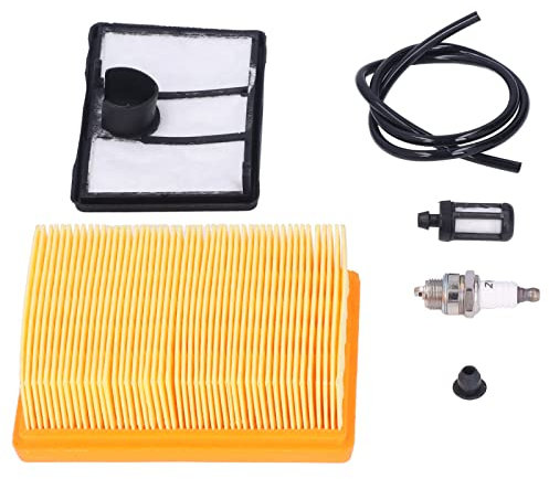 Kit de Filtre à Air 4224-141-0300, Matière Plastique Fer, Kit de Bougie D'allumage de Filtre à Carburant pour Steele TS700 TS800 TS700Z 165g/5,82 Oz