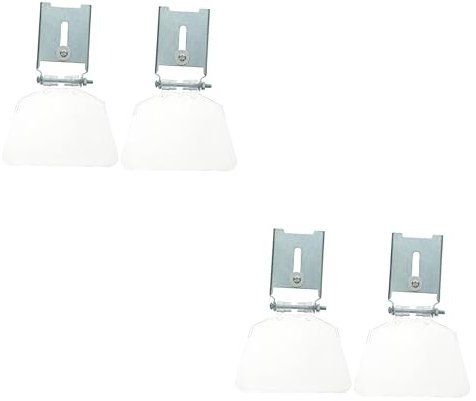Housoutil 2sets Kit Bench Edelstahl Bank Schutz Für Erhöhte 2 Stücke * 2