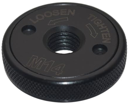 JUCHRZEY M10 M14 5/8 pulgadas -11 Amoladora angular de rosca Placa de presión autoblocante Amoladora angular de liberación rápida Tuerca de brida Sujeción Portabrocas eléctrico Amoladora ang