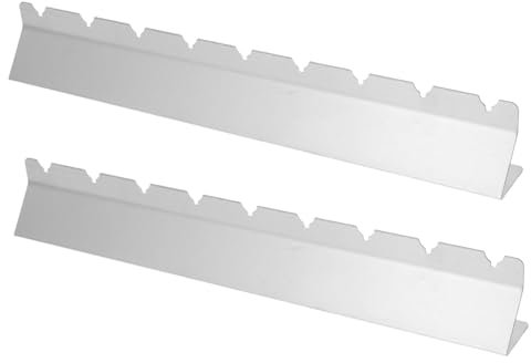 Abaodam Edelstahl BBQ Spieße Halter Rack Mit Berührungsloser Design Sicherer Fleisch Gemüsespießhalter Für Grillzubehör Rostfreier Robuster Kebab Spieße Ständer Für Vielseitiges Grillen