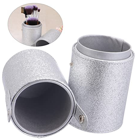 PACKOVE Porte-pinceaux De Maquillage Organiseur De Pinceaux De Cosmétiques Récipient Pour Pinceaux De Maquillage Grand Format Pu