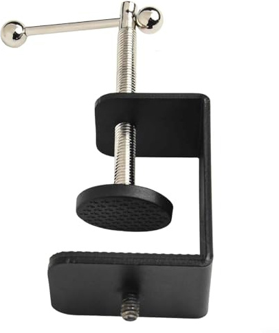 Staffa a morsetto per treppiedi e microfoni per fotocamera per migliorare l'illuminazione e la configurazione del suono (1/4)