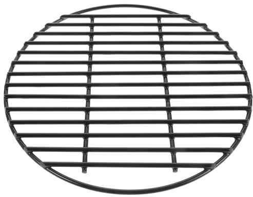TOYZFRIENDY Barbecue Ronde Émaillée Résistant à Usure pour Cuisson Extérieure Compatible Gaz Électrique