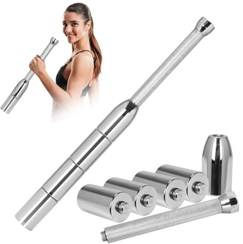 Adjustable Macebell Clubbell for Strength Training,Premium Steel Weighted Indian Clubbell for Full Body,Muscles, Shoulder Grip Forearm Training & Stretching