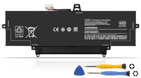 54 Wh HK04XL batteri för HP EliteBook x360 1030 G7 G8, EliteBook x360 1040 G7 G8 2-i-1 Convertible Notebook PC Series L82391-005 L82391-007 L7937 6-1B1 L79376-1B2 HK04054XL-PL HSTNN-IB9H