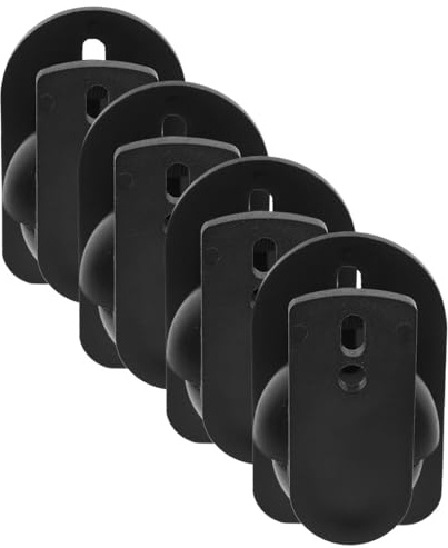 20pcs Adjustable Speaker Wall Mounts - Universal Speaker Holders for Home Theater Surround Sound System - Easy Installation Space-Saving Design