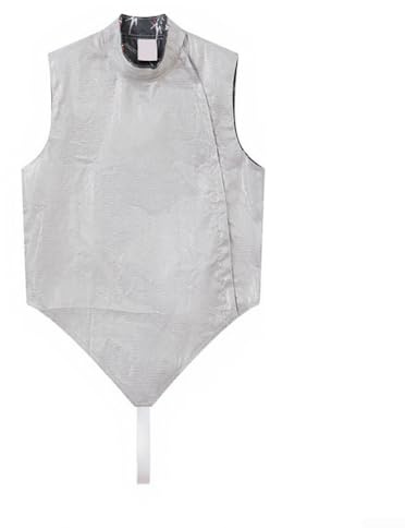 Fäktning folie ledande jacka med unisex storlekssortiment 38 till 60 stödhöjder 110 cm till 200 cm (54#)
