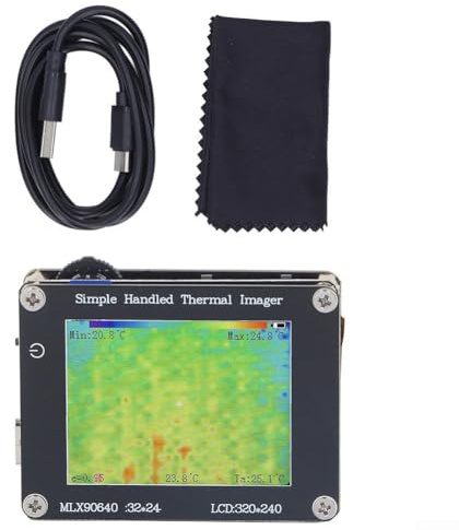 Macchina fotografica di registrazione di immagini termiche tenuto in mano, schermo a 2 pollici -40℃ a 300℃ infrarosso Imager per ispezione