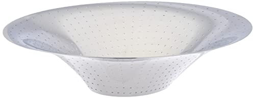 Alessi AMFITHEATROF Obstschale, oval, durchbrochen aus Edelstahl