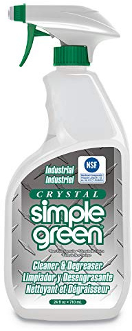 Simple Green 0610001219024 Crystal Industrial Cleaner and Degreaser in Trigger Spray Bottles (Pack of 12)
