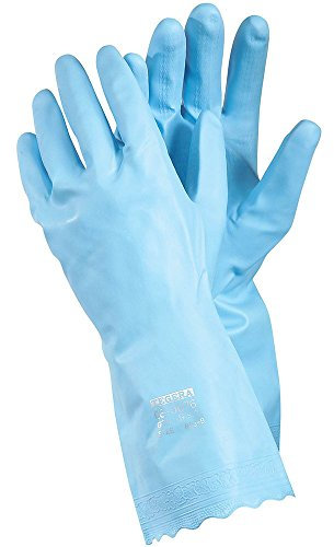 Ejendals Chemikalienschutzhandschuh Tegera 8180, Größe 7, 1 Stück, blau, 8180-7