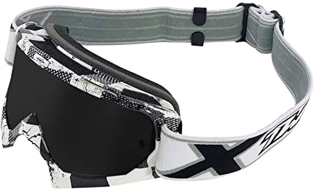 TWO-X Cross-Brille - Motocross-Brille - Kratzfeste Motorrad-Brille - Enduro & Downhill - Modell Race