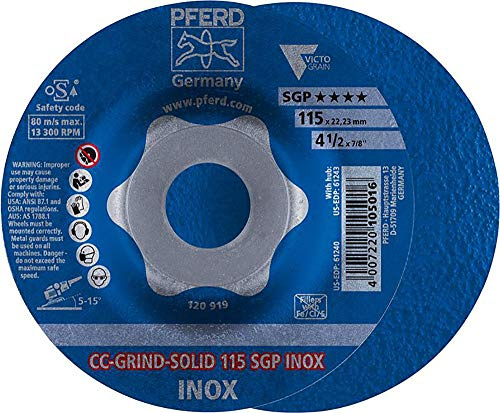 Pferd Schleifscheibe CC-Grind Solid SGP INOX 180mm
