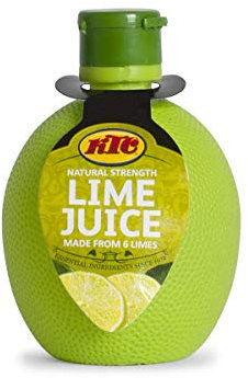 KTC Jus de citron vert 200 ml (lot de 4)