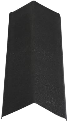 Onduline - Ortgangabschluss geeignet für Duro-S/Classic und Base Platte - Bitumenwellplatten Schwarz - Ortgangprofil - Rand- & Dachkantenschutz für Nebengebäude - Maße 100x90x18cm